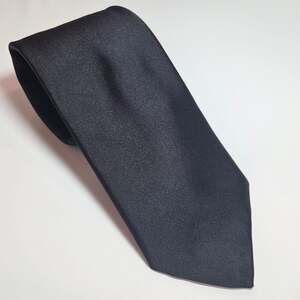 Robert Talbott for Nordstrom Best of Class Solid Black Silk Tie 4x58